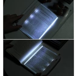 led night reading panel lamp with eye protection for students & book lovers