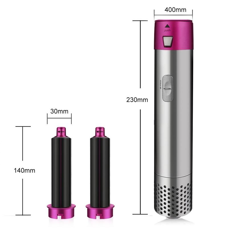 5 In 1 Hot Air Styler Brush For Curling Straightening Volumizing Hair 3