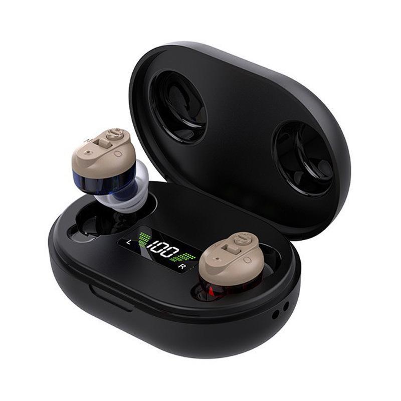 Invisible Rechargeable Hearing Aids For Seniors With Noise Reduction Digital Charging Case 13