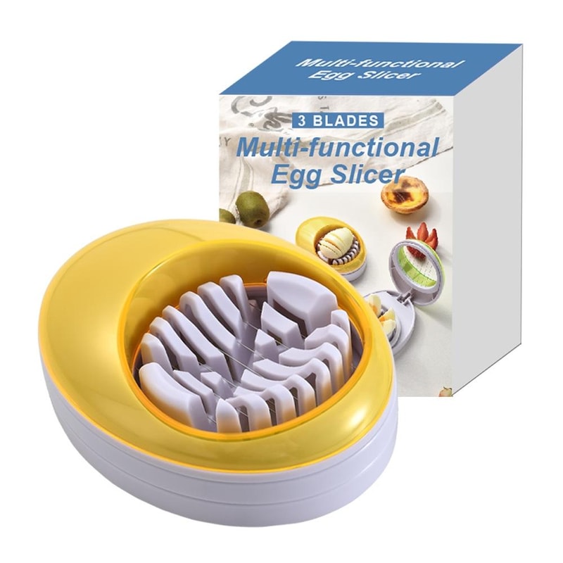 3in1 Egg Slicer Soft Fruit Cutter For Strawberries Bananas And Mushrooms 6