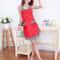 Elegant Sleeveless Apron With Lace Bow Pocket For Cooking Baking Kitchen Wear 1