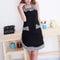 Elegant Sleeveless Apron With Lace Bow Pocket For Cooking Baking Kitchen Wear 6