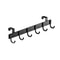 Stainless Steel Over The Door Hook Rack For Cabinets Closets No Drill Organizer 0
