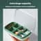 Large Capacity Waterproof Pill Organizer For Travel Daily Medication Storage 5