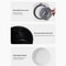 Smart 2L Electric Rice Cooker with Color Screen, 10 Preset Menus & 24H Timer