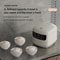 Smart 2L Electric Rice Cooker with Color Screen, 10 Preset Menus & 24H Timer