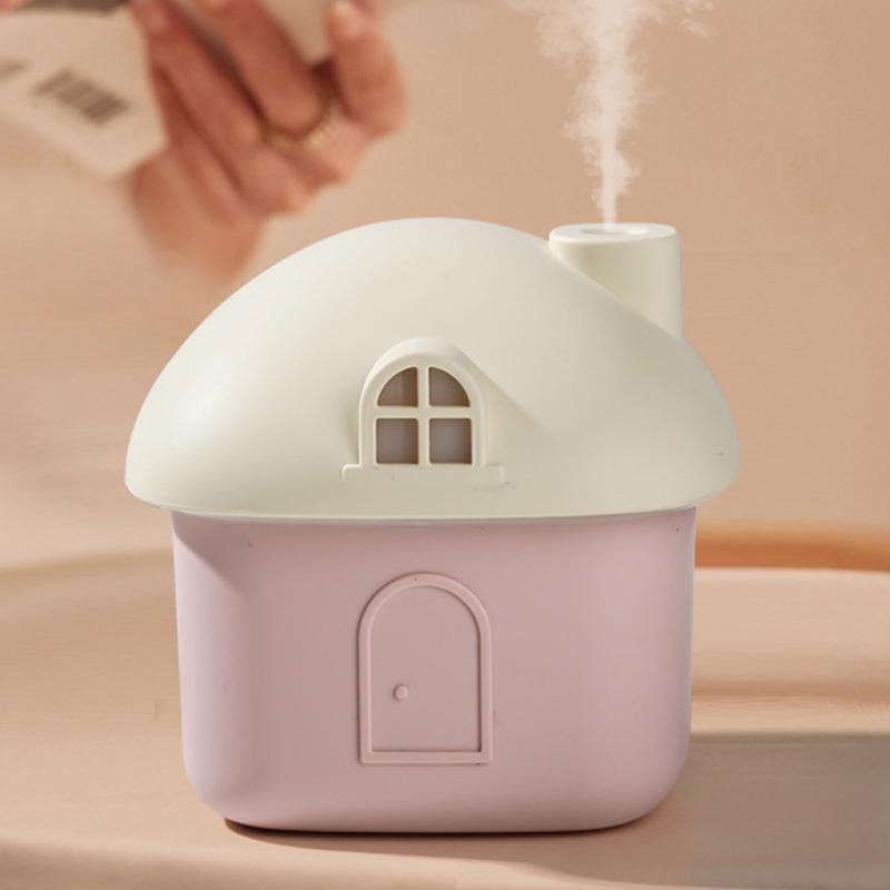 Cozy House Mini Humidifier With LED Night Light USB Silent Humidifier 0