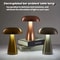 Rechargeable Mushroom Table Lamp With Dimmable Ambient Light For Bedroom Bar Restaurant 1
