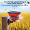 Solar Powered Animal Repellent Alarm With Flashing LED Light For Farms Orchards Warehouses 2