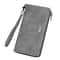 Men Long Wallet Zippered Clutch With MultiCard Holder Phone Storage 0
