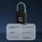 Tuya Smart Fingerprint Padlock With App Control USBC Rechargeable Waterproof Security Lock 1