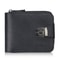 Vintage Men Wallet With Zipper Coin Pocket MultiCard Holder 0