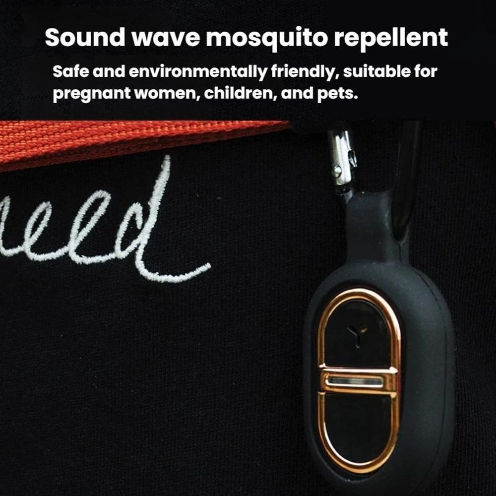 Portable Ultrasonic Mosquito Repellent IPX4 Waterproof Outdoor Mosquito Repeller For Travel Campin 1