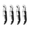 MultiFunctional Stainless Steel Wine Beer Bottle Opener Set With Foil Cutter 4PCS 4