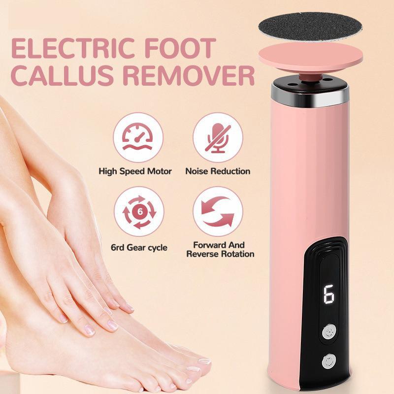 6Speed Electric Foot File Callus Remover With Forward Reverse Rotation For Smooth Feet 1