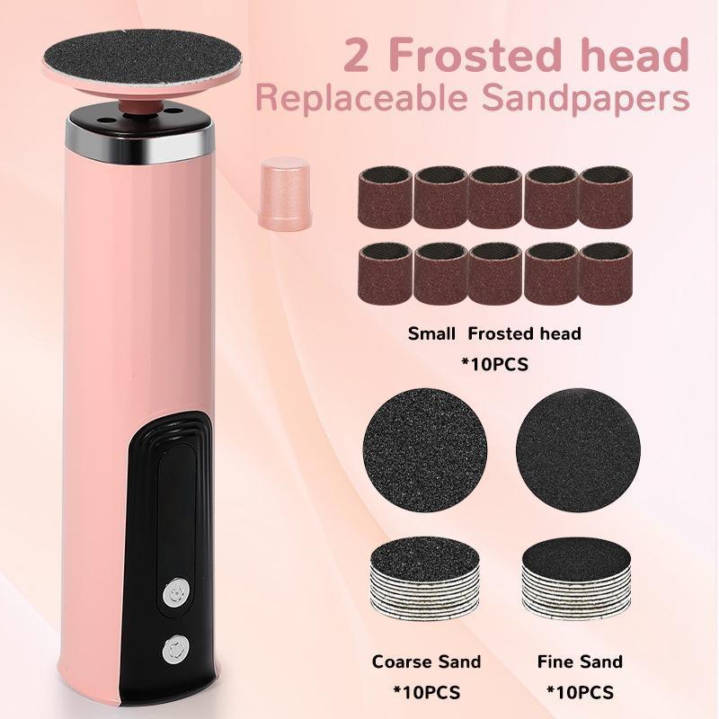 6Speed Electric Foot File Callus Remover With Forward Reverse Rotation For Smooth Feet 2