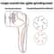 Smart Vacuum Electric Foot File With LCD Display Waterproof Callus Remover 3