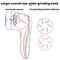 Smart Vacuum Electric Foot File With LCD Display Waterproof Callus Remover 3