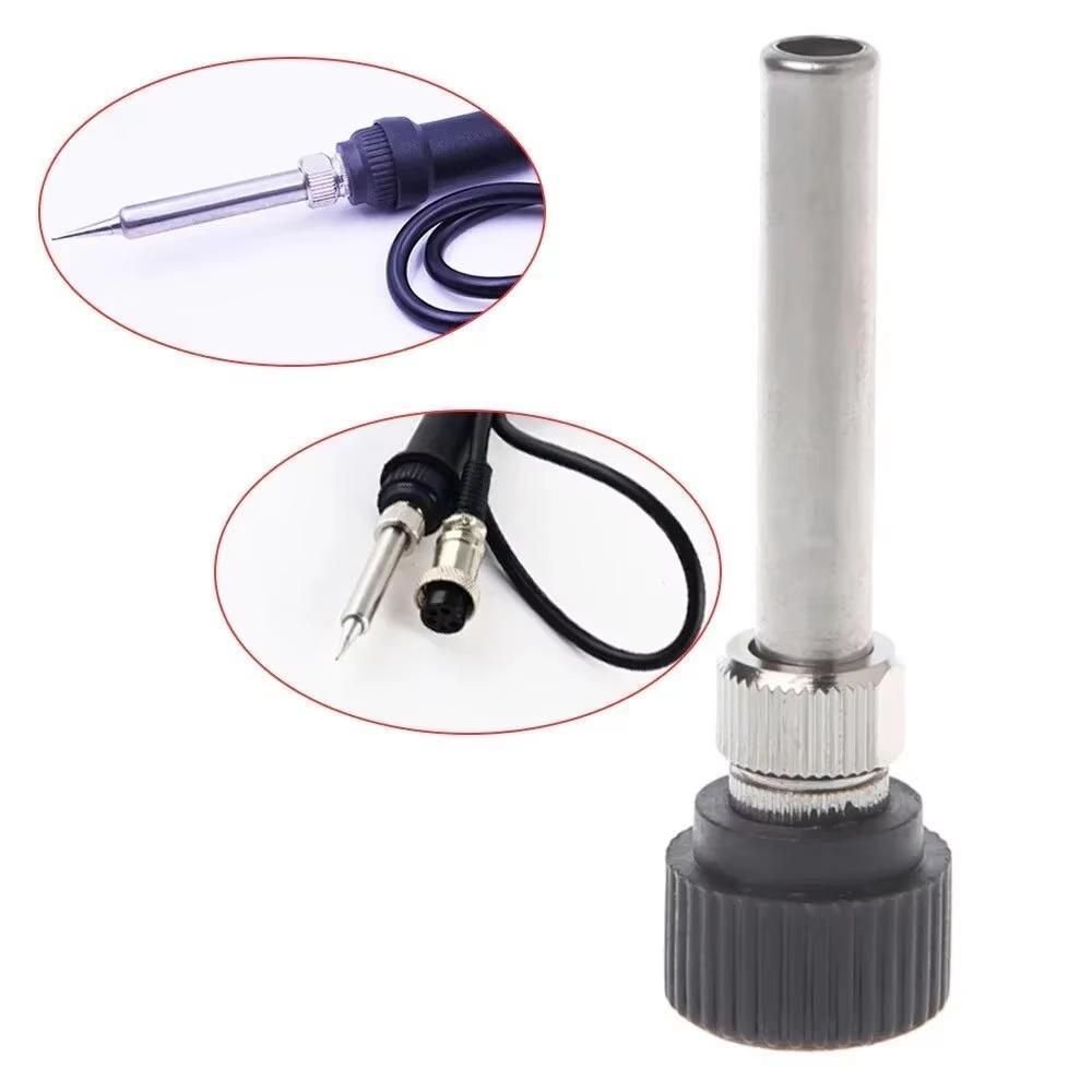 936 Soldering Iron Handle Sleeve Kit 3in1 Heat Resistant Replacement Tube Set 2