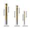6PCS Step Drill Bit Set With Triangular Shank For Wood Plastic Soft Metal Cutting 3