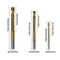 6PCS Step Drill Bit Set With Triangular Shank For Wood Plastic Soft Metal Cutting 3