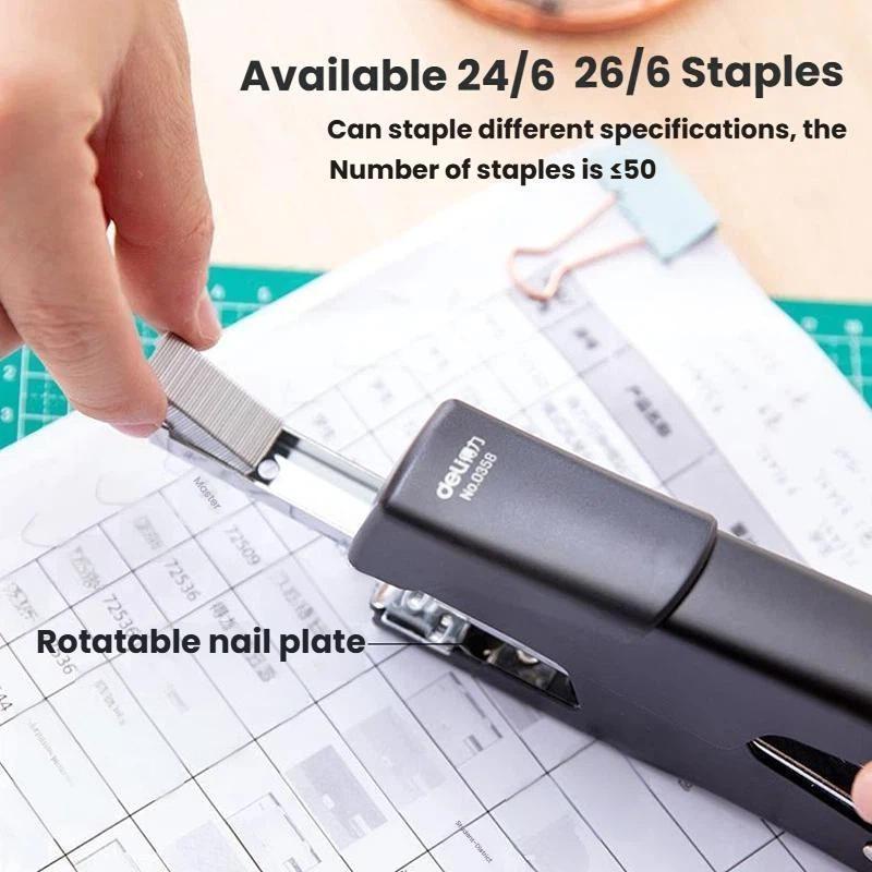 Heavy Duty Handheld Stapler For Home Office And School Paper Binding 4