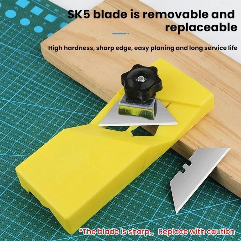 45 Degree Drywall Chamfer Tool Manual Gypsum Board Beveling Tool With Replaceable SK5 Blade 5