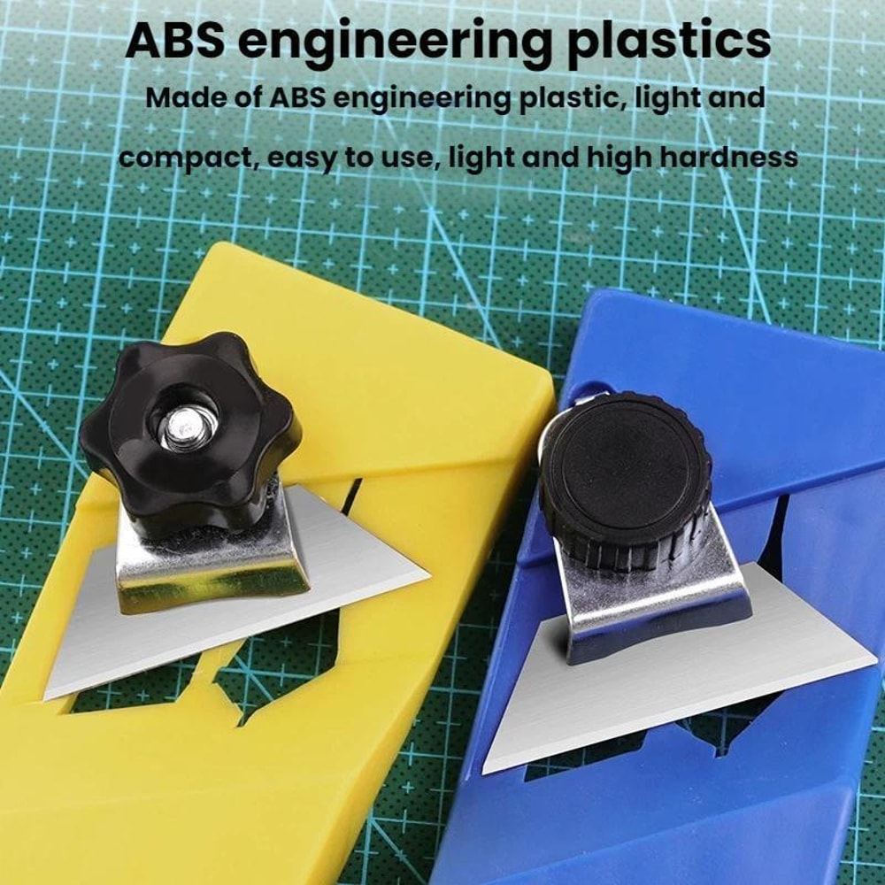 45 Degree Drywall Chamfer Tool Manual Gypsum Board Beveling Tool With Replaceable SK5 Blade 6