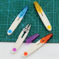 cross stitch scissors with protective cover for thread trimming & sewing crafts