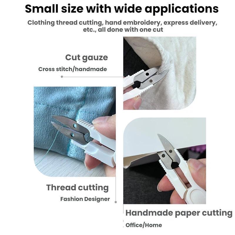Cross Stitch Scissors With Protective Cover For Thread Trimming Sewing Crafts 2