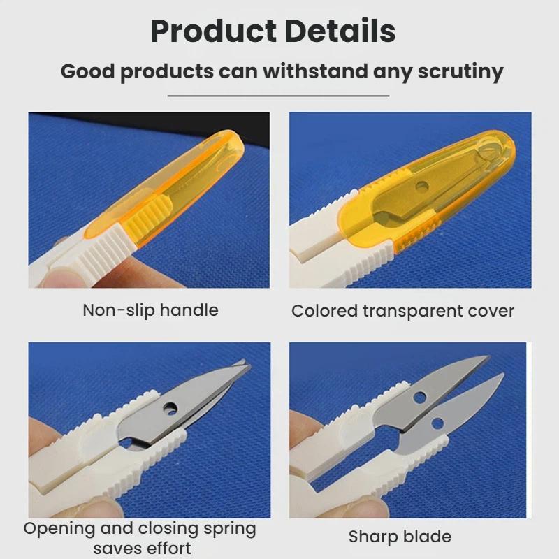 Cross Stitch Scissors With Protective Cover For Thread Trimming Sewing Crafts 4