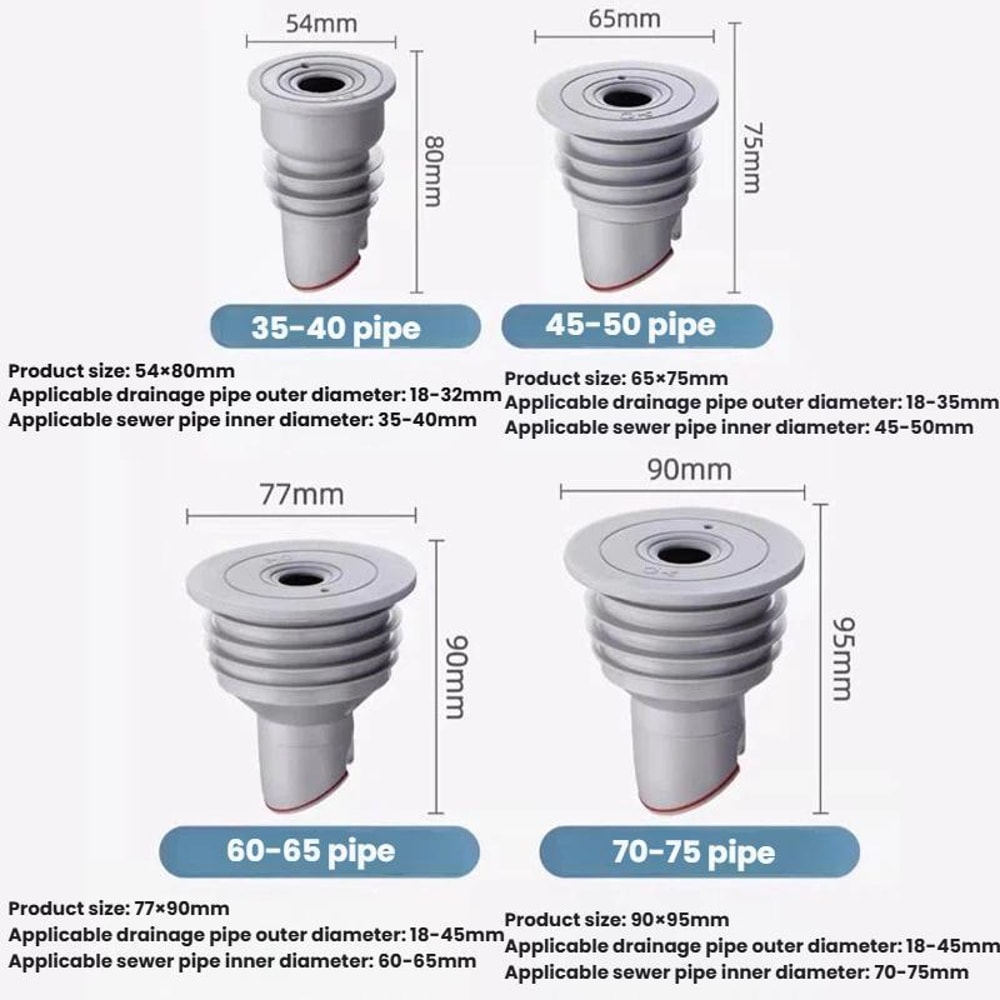 Universal Silicone Drain Seal Valve Anti Odor Sewer Trap For Bathroom Kitchen Sinks 8