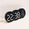 Smart LED Wall Clock With Remote Control Alarm Temperature Display Warm Night Light 1