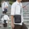 Waterproof Crossbody Bag For Men Compact Travel Everyday Shoulder Sling 0