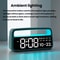 LED Alarm Clock With Ambient Night Light Auto Dimming Display 2