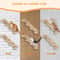 Wall Mounted Cat Climbing Wall With Sisal Steps MultiLevel Wooden Cat Shelves 5