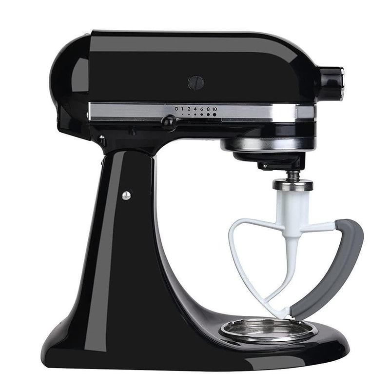 Flex Edge Beater for KitchenAid 4.5 & 5 Qt Mixer Silicone Scraper Paddle Attachment