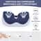 Orthopedic Memory Foam Seat Cushion For Sciatica Relief And Long Sitting Comfort 6