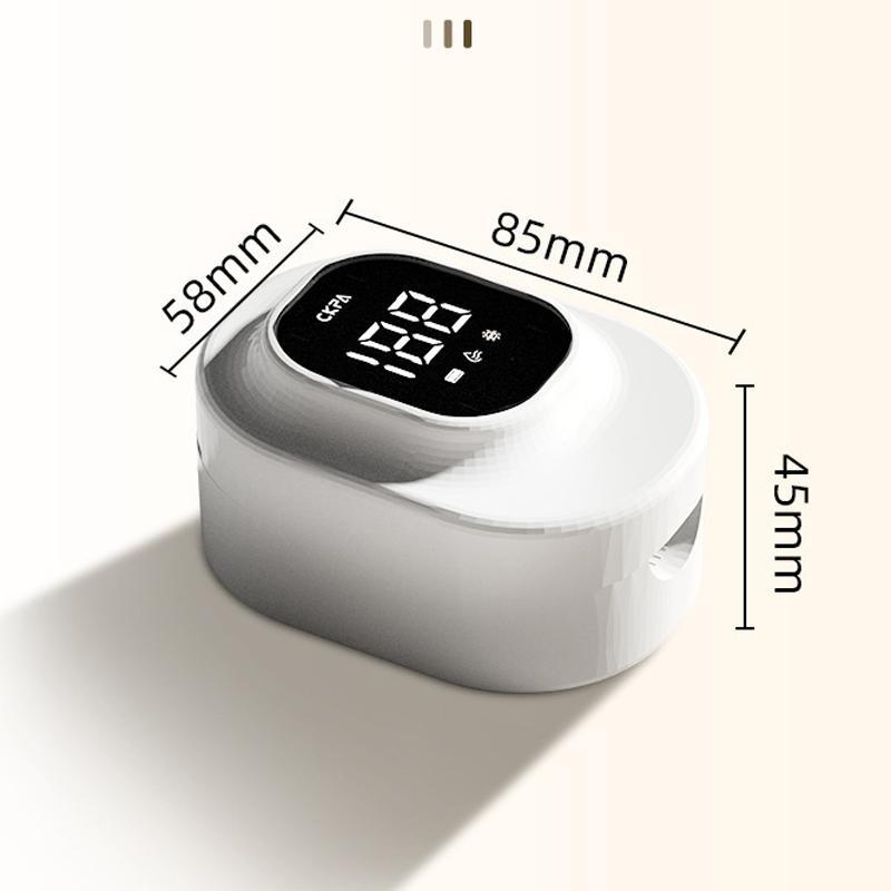 UV Toothbrush Sanitizer Holder With Smart Display Rechargeable Wall Mount 6