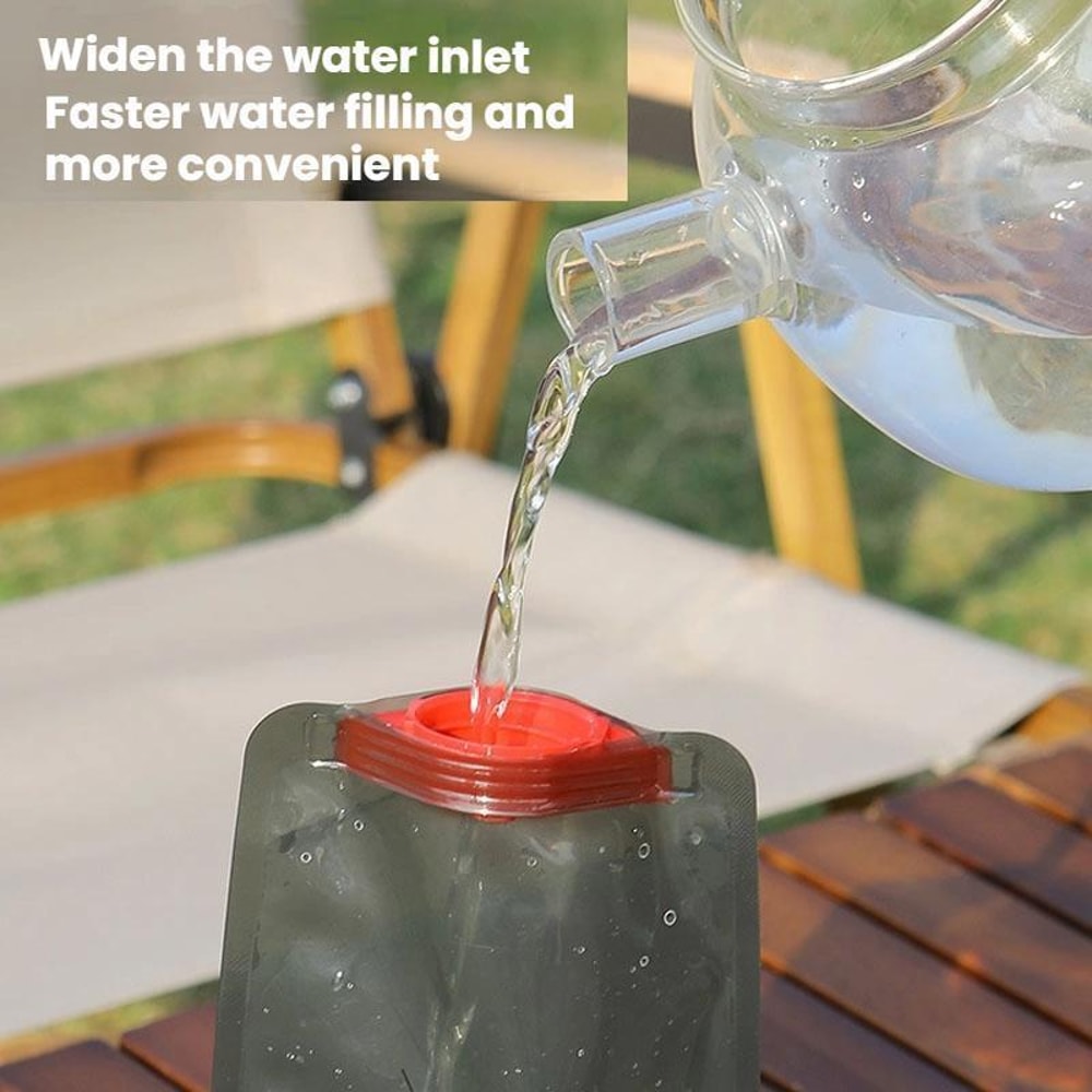Foldable Hydration Pack Water Bag 700ml BPA Free Portable Collapsible Water Bottle For Outdoor Spor 4
