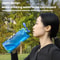 Foldable Hydration Pack Water Bag 700ml BPA Free Portable Collapsible Water Bottle For Outdoor Spor 7