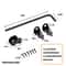 12-Inch Heavy Duty Fence Gate Latch for Wooden Gates and Outdoor Doors