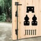 12-Inch Heavy Duty Fence Gate Latch for Wooden Gates and Outdoor Doors