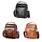 Vintage Genuine Leather Crossbody Bag For Men Compact Travel Shoulder Messenger Bag 1