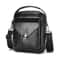 Vintage Genuine Leather Crossbody Bag For Men Compact Travel Shoulder Messenger Bag 9