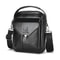 Vintage Genuine Leather Crossbody Bag For Men Compact Travel Shoulder Messenger Bag 9