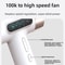 Cordless High-Speed Hair Dryer with 100,000 RPM Motor & USB-C Fast Charging