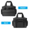 Large Travel Makeup Bag with Removable Dividers & Clear Organizer Pockets