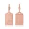 2PCS Premium Luggage Tag Boarding Pass Holder In PU Leather For Secure Travel Essentials 4
