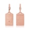 2PCS Premium Luggage Tag Boarding Pass Holder In PU Leather For Secure Travel Essentials 4